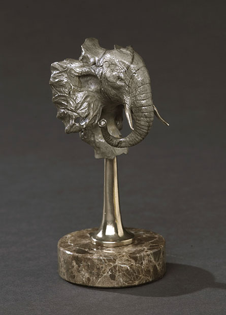 Barry Stein Elephant Bronze Miniature